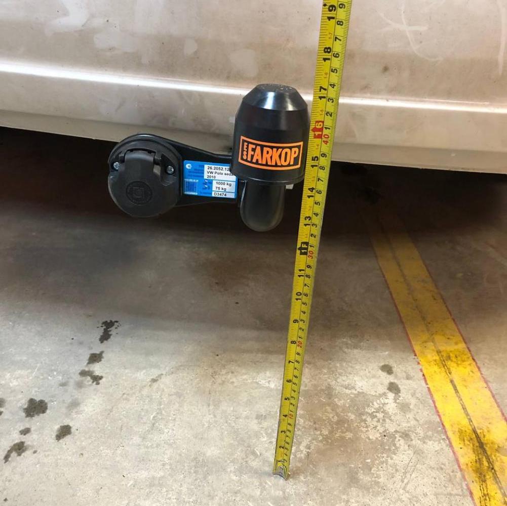 Фаркоп Volkswagen Polo Mk5 (Sedan) 2008-2020 Baltex 26205212